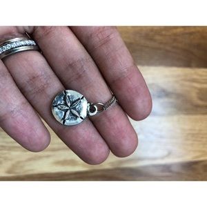 Sand dollar necklace